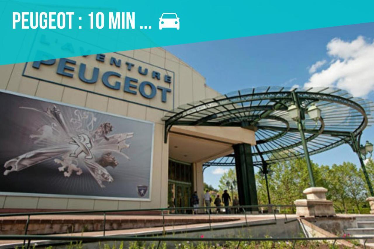 Le 101-Gregimmo-Appart'Hotel Audincourt Exteriér fotografie