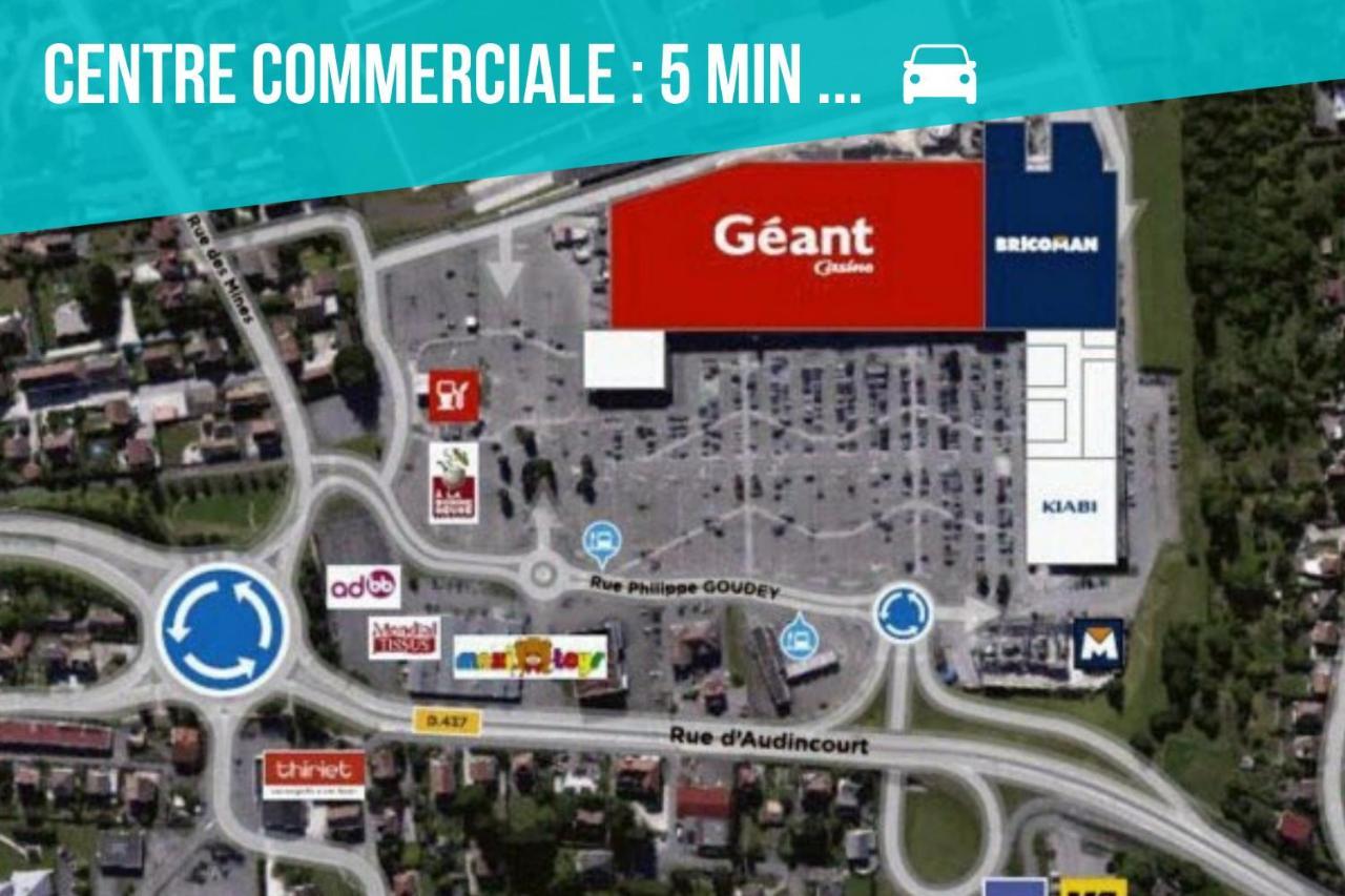 Le 101-Gregimmo-Appart'Hotel Audincourt Exteriér fotografie